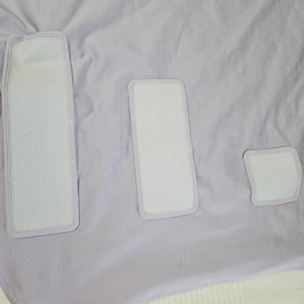 The Ollie Swaddle Lavender Adjustable Newborn Baby Infant Wrap - Picture 4 of 9